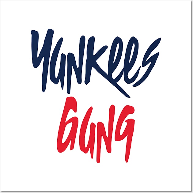 Yankees Gang Wall Art by Emma